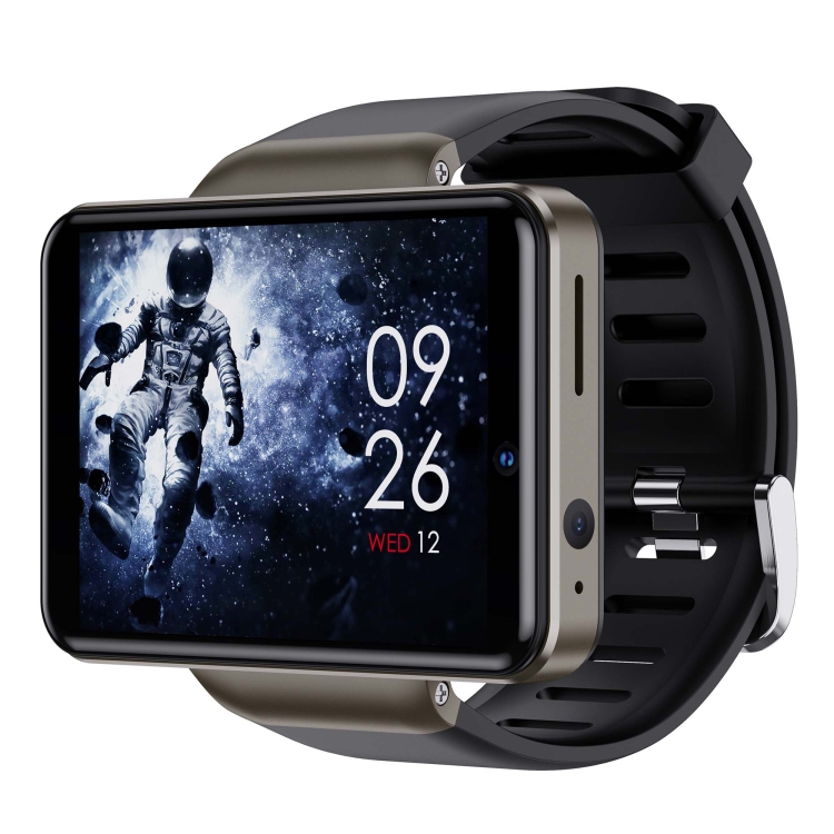 

HAMTOD DM101 2.41 inch IPS Full Screen Smart Sport Watch, Support Independent Cartoon Chat / Multiple Sports Modes / Heart Rate Monitoring / Step Counting, Memory:RAM 1GB+ROM 16GB(Black)