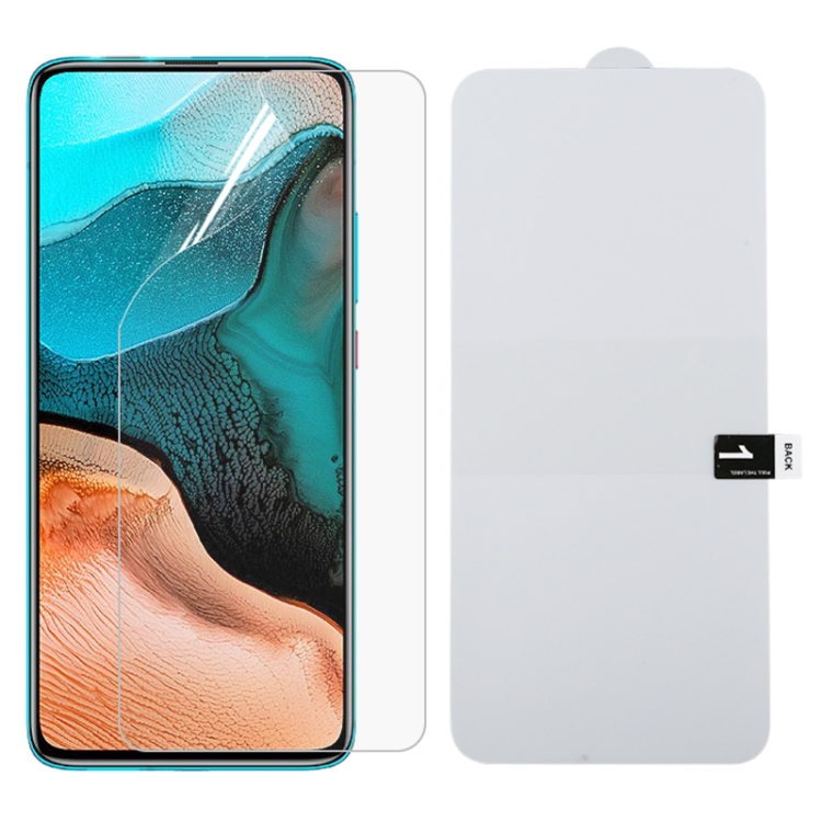 

For Xiaomi Redmi K30 Pro Full Screen Protector Explosion-proof Front Hydrogel Film