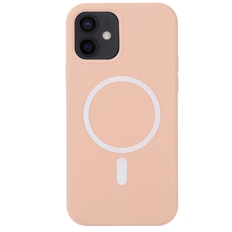 

Nano Silicone Full Coverage Shockproof Magsafe Case For iPhone 11 Pro(Pink)