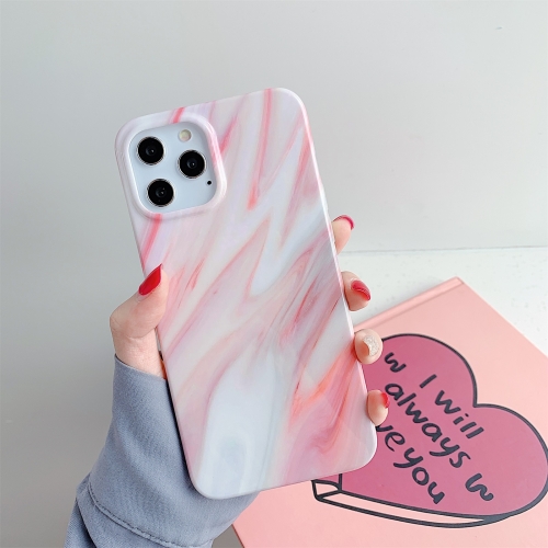 

Marble Pattern TPU Protective Case For iPhone 11 Pro Max(Light Red)