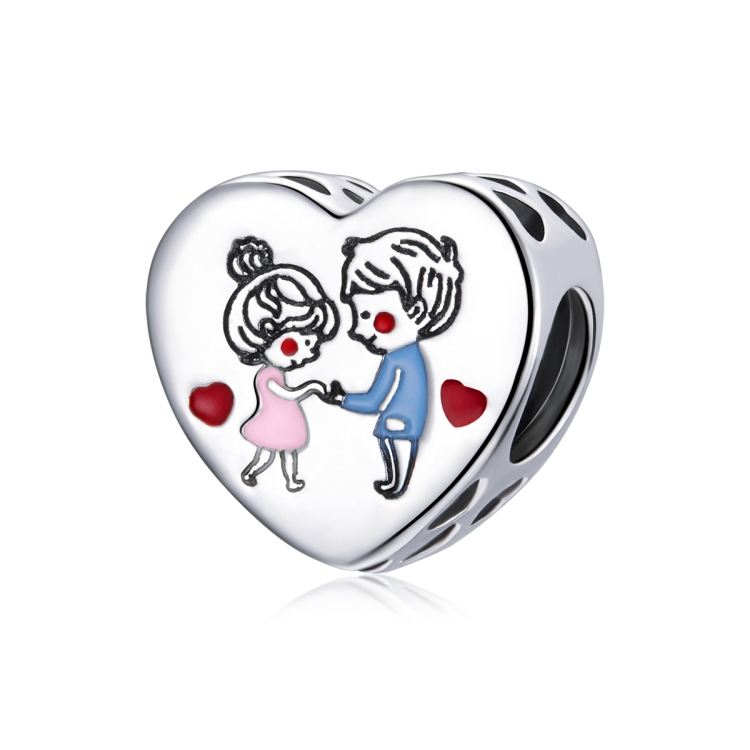 

S925 Sterling Silver Tender Love Beads DIY Bracelet Necklace Accessories