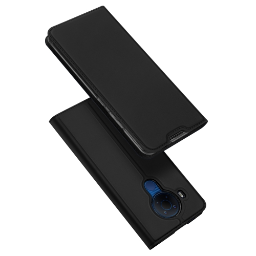 

For Nokia 5.4 DUX DUCIS Skin Pro Series Horizontal Flip PU + TPU Leather Case, with Holder & Card Slots(Black)