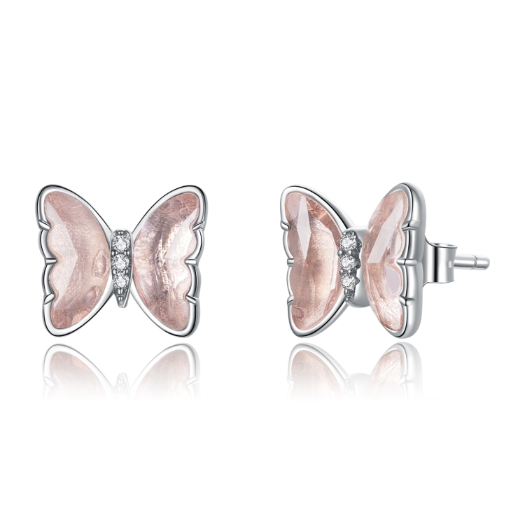 

S925 Sterling Silver Butterfly Women Earrings