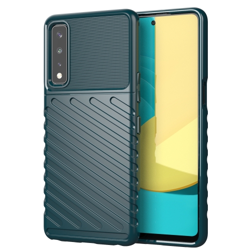 

For LG Stylo 7 5G Thunderbolt Shockproof TPU Protective Soft Case(Green)