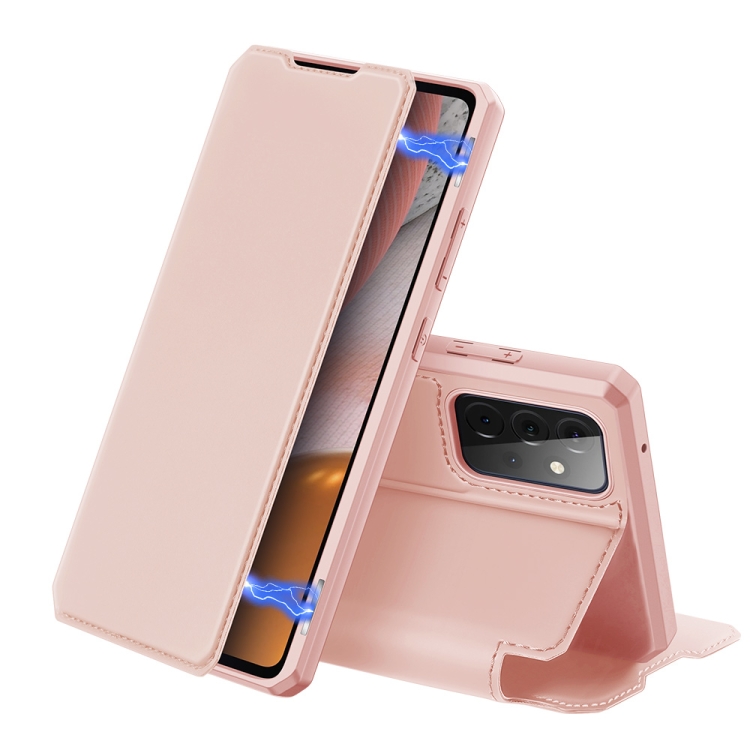 For Samsung Galaxy A72 DUX DUCIS Skin X Series PU + TPU Horizontal Flip Leather Case with Holder & Card Slots(Rose Gold)
For Samsung Galaxy A72 DUX DUCIS Skin X Series PU + TPU Horizontal Flip Leather Case with Holder & Card Slots(Rose Gold)