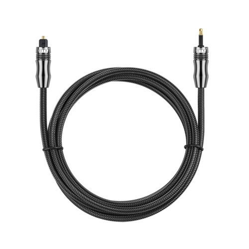 

EMK OD6.0mm 3.5mm Digital Sound Toslink to Mini Toslink Digital Optical Audio Cable, Length:3m