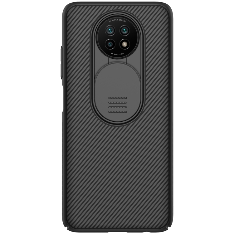 

For Xiaomi Note 9 5G / Note 9T NILLKIN Black Mirror Series PC Camshield Full Coverage Dust-proof Scratch Resistant Case