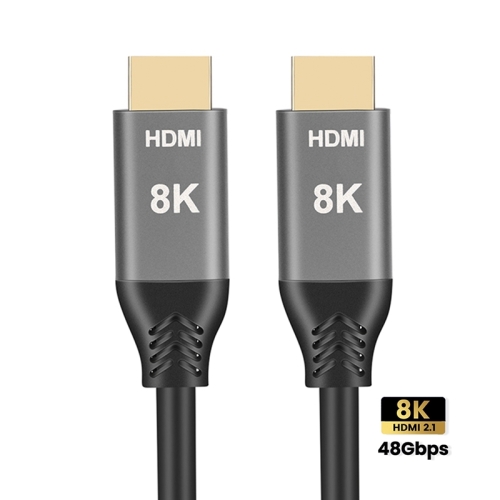 

HDMI2.1 8K 120Hz High Dynamic HD Cable, Cable Length:50cm