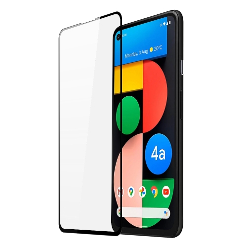 

For Google Pixel 4a 5G DUX DUCIS 0.33mm 9H Medium Alumina HD Full Screen Tempered Glass Film (Black)