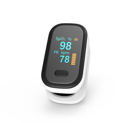 

BOXYM YK-80B 0.96 inch Finger Clip Oximeter Pulse Monitoring Home Pulse & Heart Rate Instrument with OLED Display