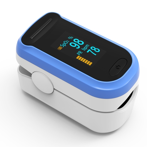 

OXINETER C2 0.96 inch Finger Clip Oximeter Pulse Monitoring Home Pulse & Heart Rate Instrument with OLED Display(Blue)