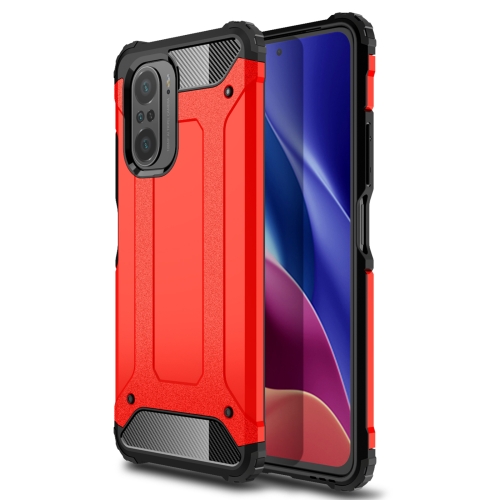 

For Xiaomi Redmi K40 / K40 Pro Magic Armor TPU + PC Combination Case(Red)