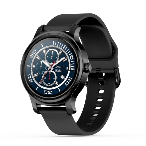 

R2 1.28 inch IPS Screen IP65 Waterproof Smart Watch, Support Bluetooth Voice Call / Sleep Monitoring / Heart Rate Monitoring, Style:Silicone Strap(Black)