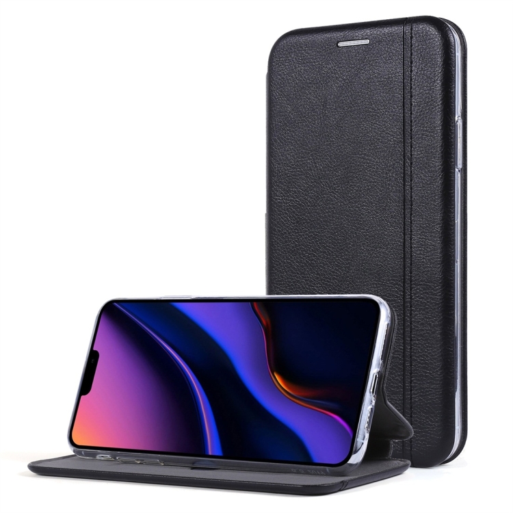 

For iPhone 11 Pro Max Business Style Horizontal Flip Leather Case, with Holder & Card Slots(Black)