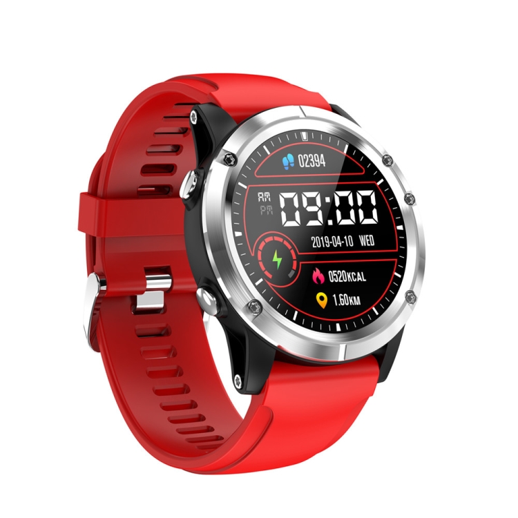 

T5 1.3 inch Full Circle Screen IP67 Waterproof Sport Smart Watch, Support Blood Oxygen Monitoring / Sleep Monitoring / Heart Rate Monitoring(Red)