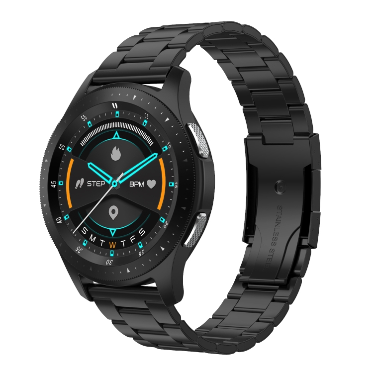 

W68 1.54 inch Touch Screen IP67 Waterproof Smart Bracelet, Support Blood Oxygen Monitoring / Bluetooth Call / Heart Rate Monitoring, Style: Steel Strap(Black)