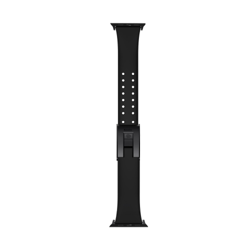 

Baseus Slip-Thru Silicone Watch Band For Apple Watch Series 6 & SE & 5 & 4 40mm / 3 & 2 & 1 38mm(Black)