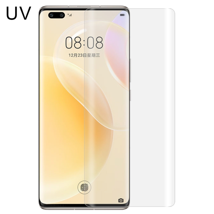 

For Huawei nova 8 Pro 5G UV Liquid Curved Full Glue Tempered Glass