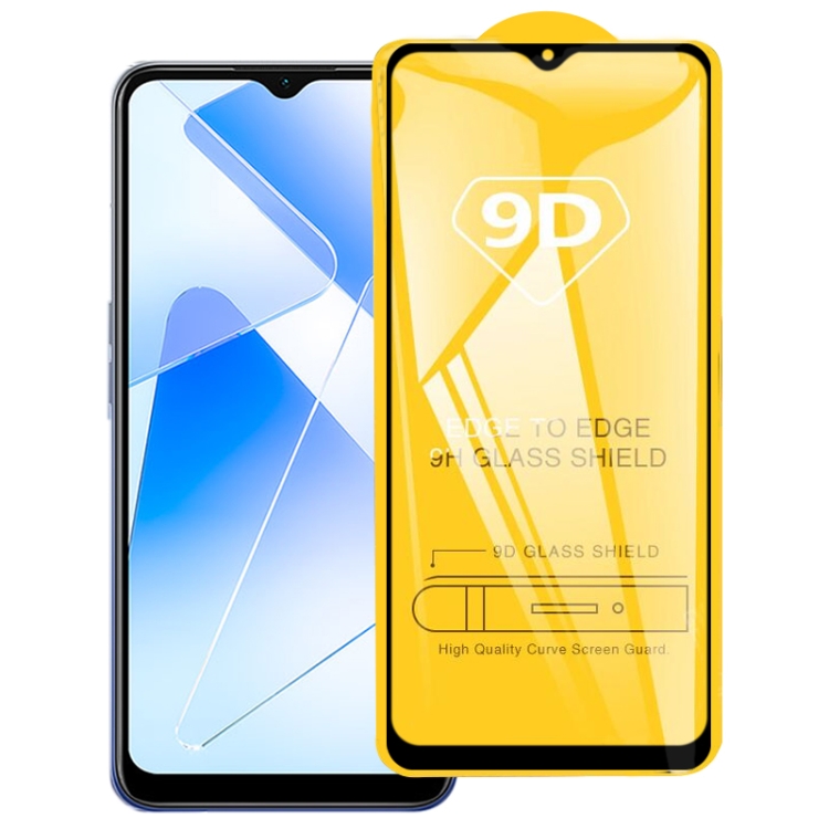 

For OPPO A55 5G 9D Full Glue Full Screen Tempered Glass Film