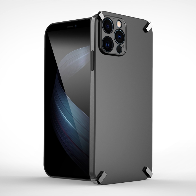 

X-Four PC+TPU Shockproof Protective Case For iPhone 12 Pro(Black)