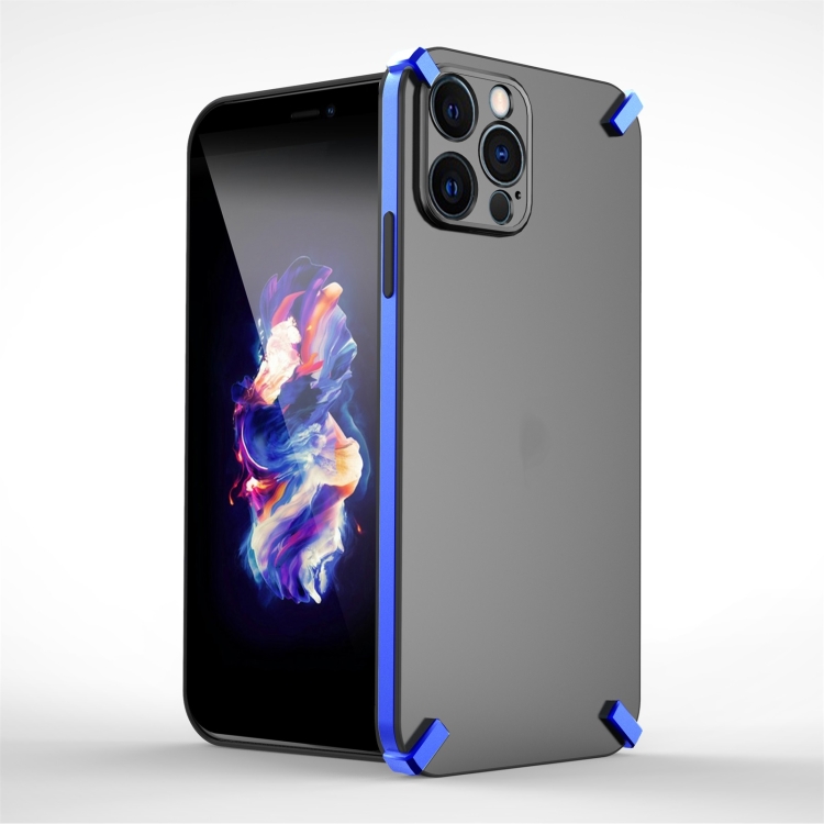 

X-Four PC+TPU Shockproof Protective Case For iPhone 12 Pro(Blue)