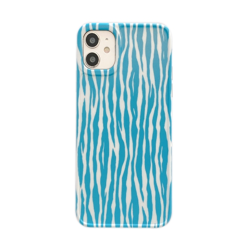 

Leopard Series IMD Shockproof Protective Case For iPhone 11 Pro(Sky Blue)