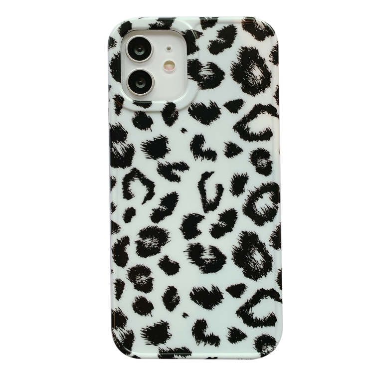 

Leopard Series IMD Shockproof Protective Case For iPhone 12 Mini(Black)