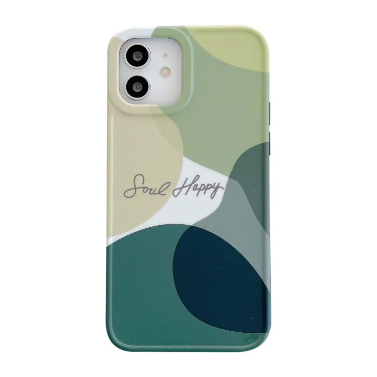 

Painted Pattern IMD Shockproof Protective Case For iPhone 11 Pro(Green)