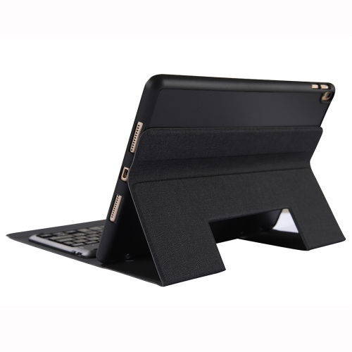 

K102B For iPad 10.2 inch 2019 Ultra-thin One-piece Bluetooth Keyboard Leather Case with Stand & Pen Slot(Black)