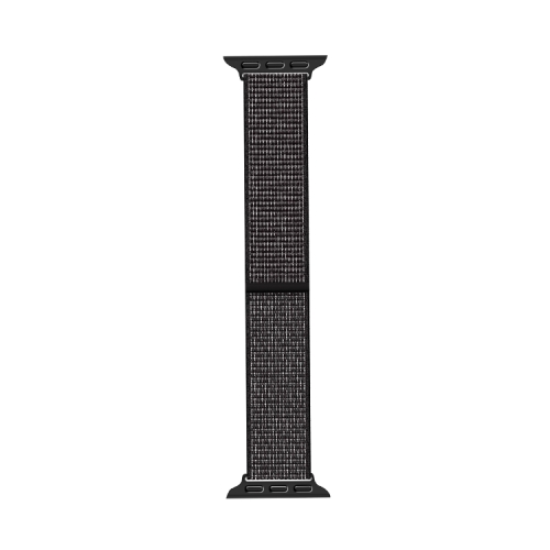 

WIWU Loop Nylon Replacement Watchbands For Apple Watch Series 6 & SE & 5 & 4 40mm / 3 & 2 & 1 38mm(Black)