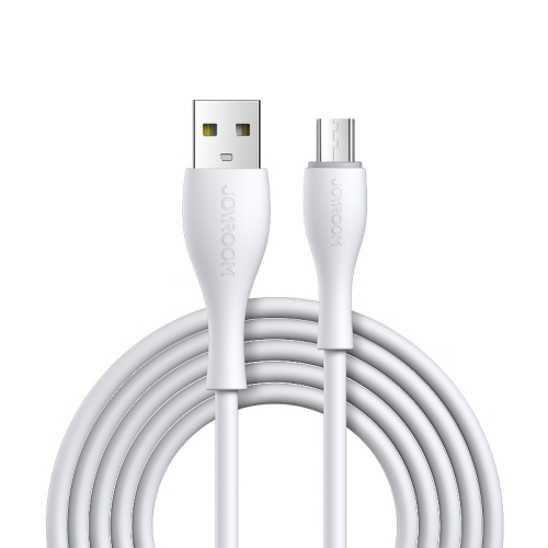 

JOYROOM S-2030M8 M8 Bowling Series 2.4A USB to Micro USB TPE Charging Transmission Data Cable, Cable Length:2m(White)