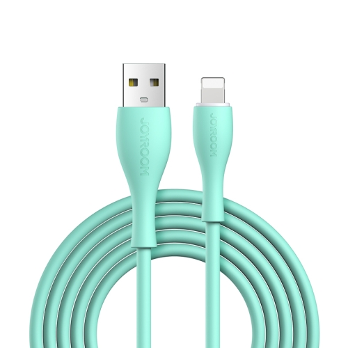 

JOYROOM S-1030M8 M8 Bowling Series 2.4A USB to 8 Pin TPE Charging Transmission Data Cable, Cable Length:1m(Green)
