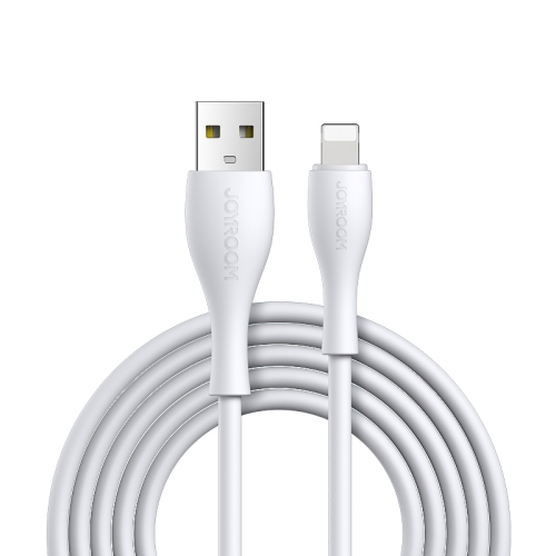 

JOYROOM S-1030M8 M8 Bowling Series 2.4A USB to 8 Pin TPE Charging Transmission Data Cable, Cable Length:1m(White)