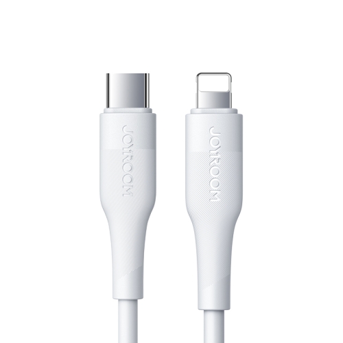 

JOYROOM S-1224M3 20W 2.4A USB-C / Type-C to 8 Pin PD Fast Charging Data Cable, Cable Length: 1.2m(White)