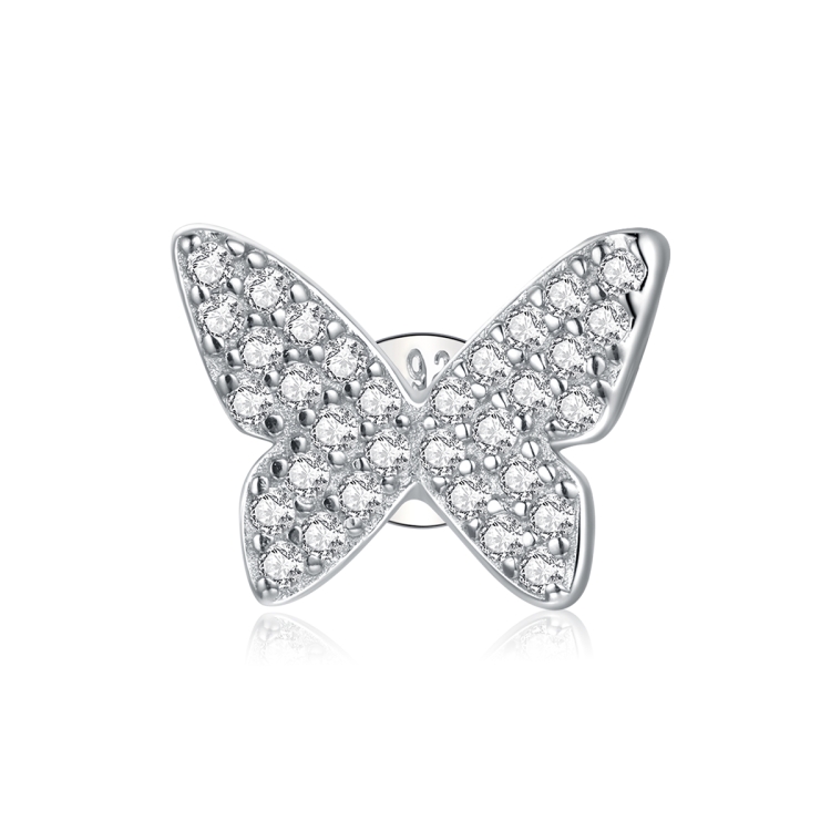 

S925 Sterling Silver Spirit Butterfly Women Earrings