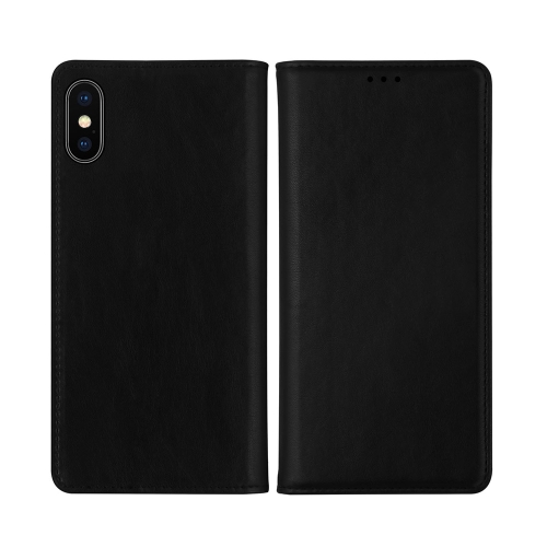 

For iPhone XS Max DZGOGO ZEN Series Shockproof PU+ TPU Protective Case with Holder & Card Slots & Wallet(Black)
