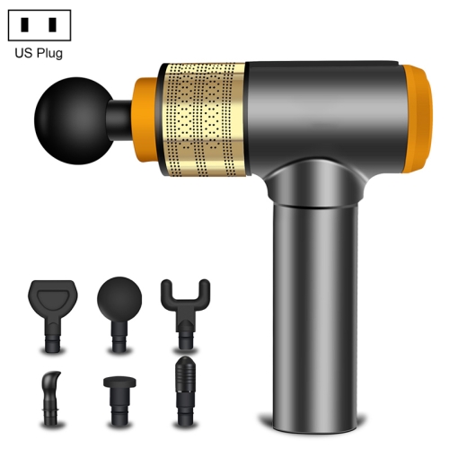 

C08 Smart Muscle Fascia Massager Relaxer, US Plug(Silver Orange)