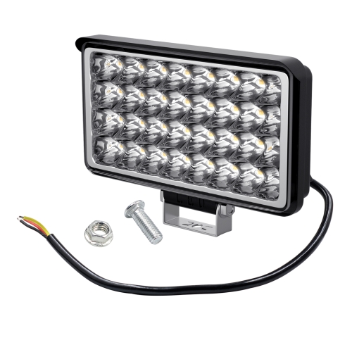 

WUPP CS-1242A1 Car 4 inch Square 32LEDs Highlight Work Light Modified Front Bumper Lamp Spotlight