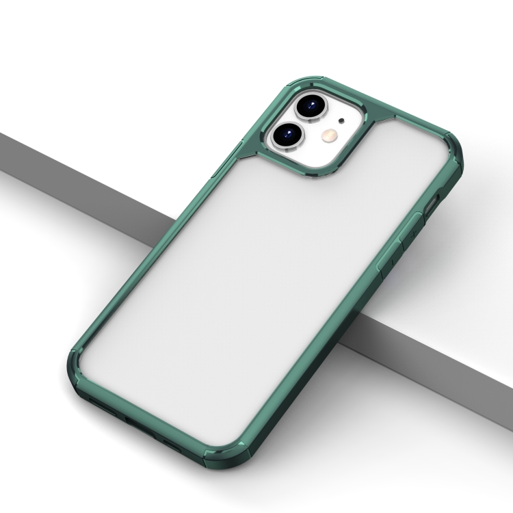 

TPU + PC Protective Case For iPhone 12 mini(Dark Green)