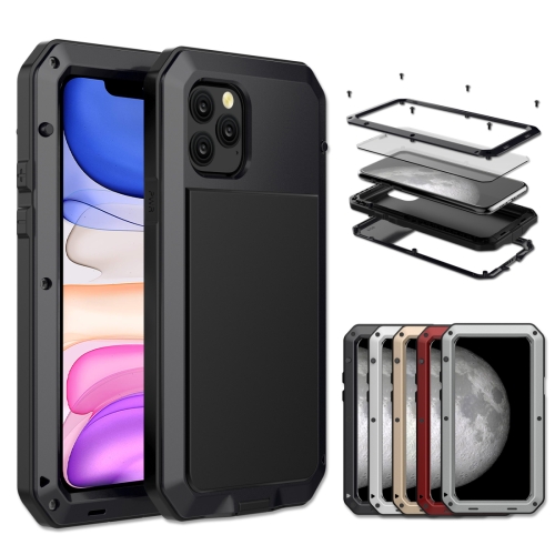 

For iPhone 11 Metal Armor Triple Proofing Protective Case(Black)