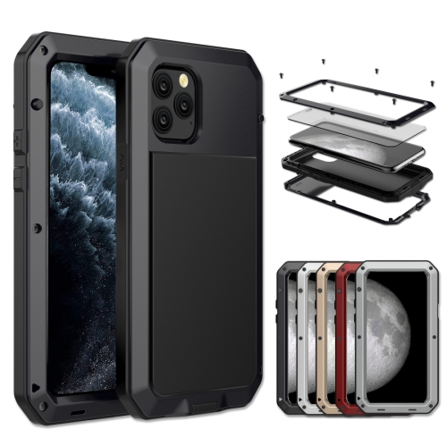 

For iPhone 11 Pro Metal Armor Triple Proofing Protective Case(Black)