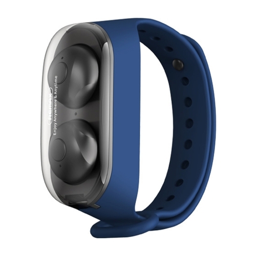 

Remax TWS-15 Bluetooth 5.0 Portable Wristband Style True Wireless Stereo Earphone(Blue)