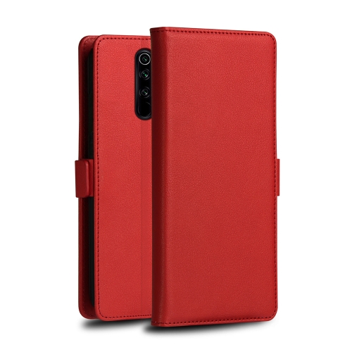 

For Xiaomi Redmi Note 8 Pro DZGOGO MILO Series PC + PU Horizontal Flip Leather Case with Holder & Card Slot & Wallet(Red)