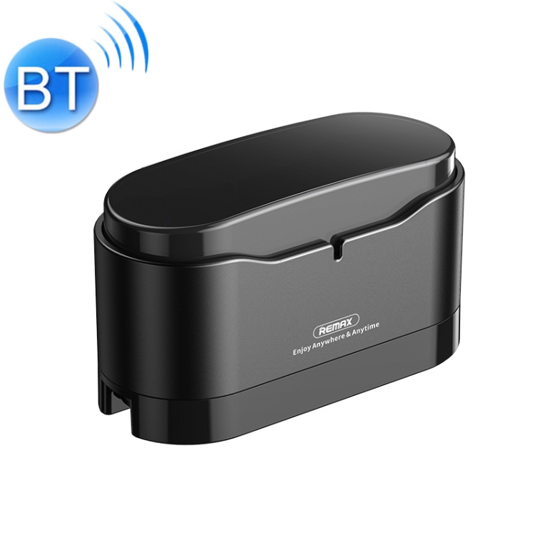 

Remax TWS-22 Bluetooth 5.0 True Wireless Digital Display Bluetooth Earphone(Black)