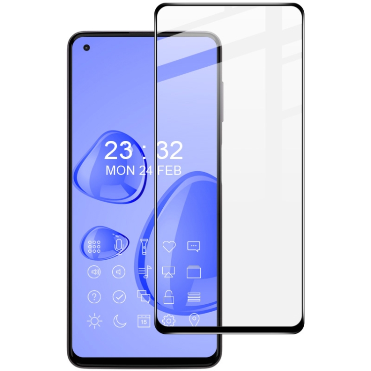 

For Motorola Moto G Power (2021) IMAK 9H Surface Hardness Full Screen Tempered Glass Film Pro+ Series