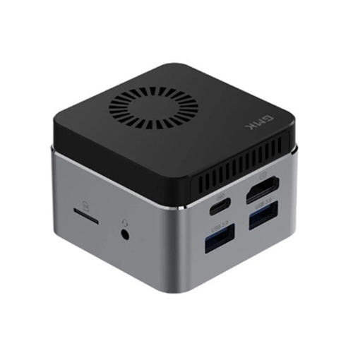 

GMK NucBox Windows 10 System Mini PC, Intel Celeron J4125 Quad Core 64bit 14nm 2GHz-2.7GHz, Support WiFi & Bluetooth & RJ45, 8GB+256GB, UK Plug