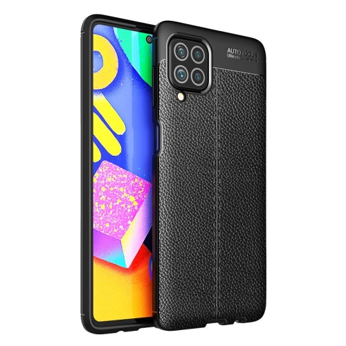 

For Samsung Galaxy F62 / M62 Litchi Texture TPU Shockproof Case(Black)