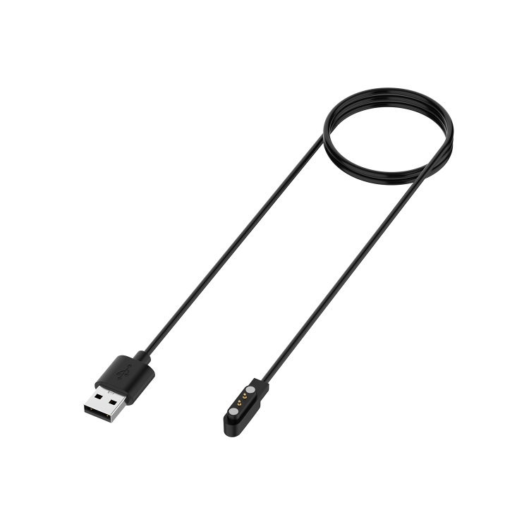 

For Willful IP68 / SW021 / ID205U / ID205S USB Magnetic Charging Cable, Length: 1m(Black)