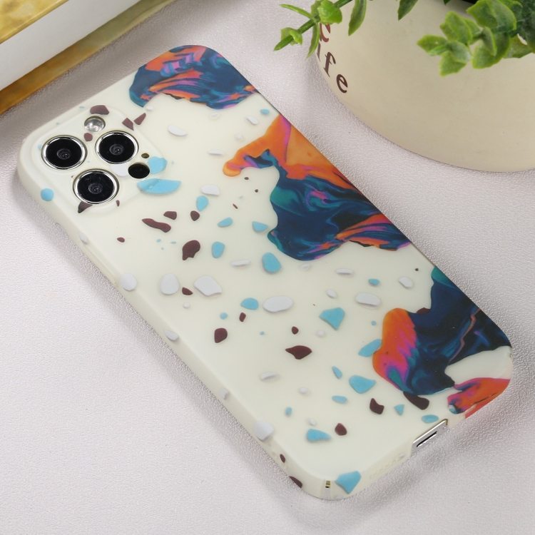 

Shockproof Painted PC Protective Case For iPhone 11 Pro Max(White)