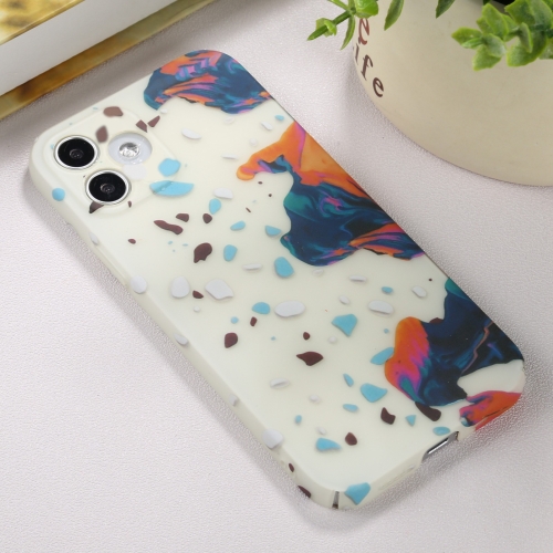 

Shockproof Painted PC Protective Case For iPhone 12 mini(White)